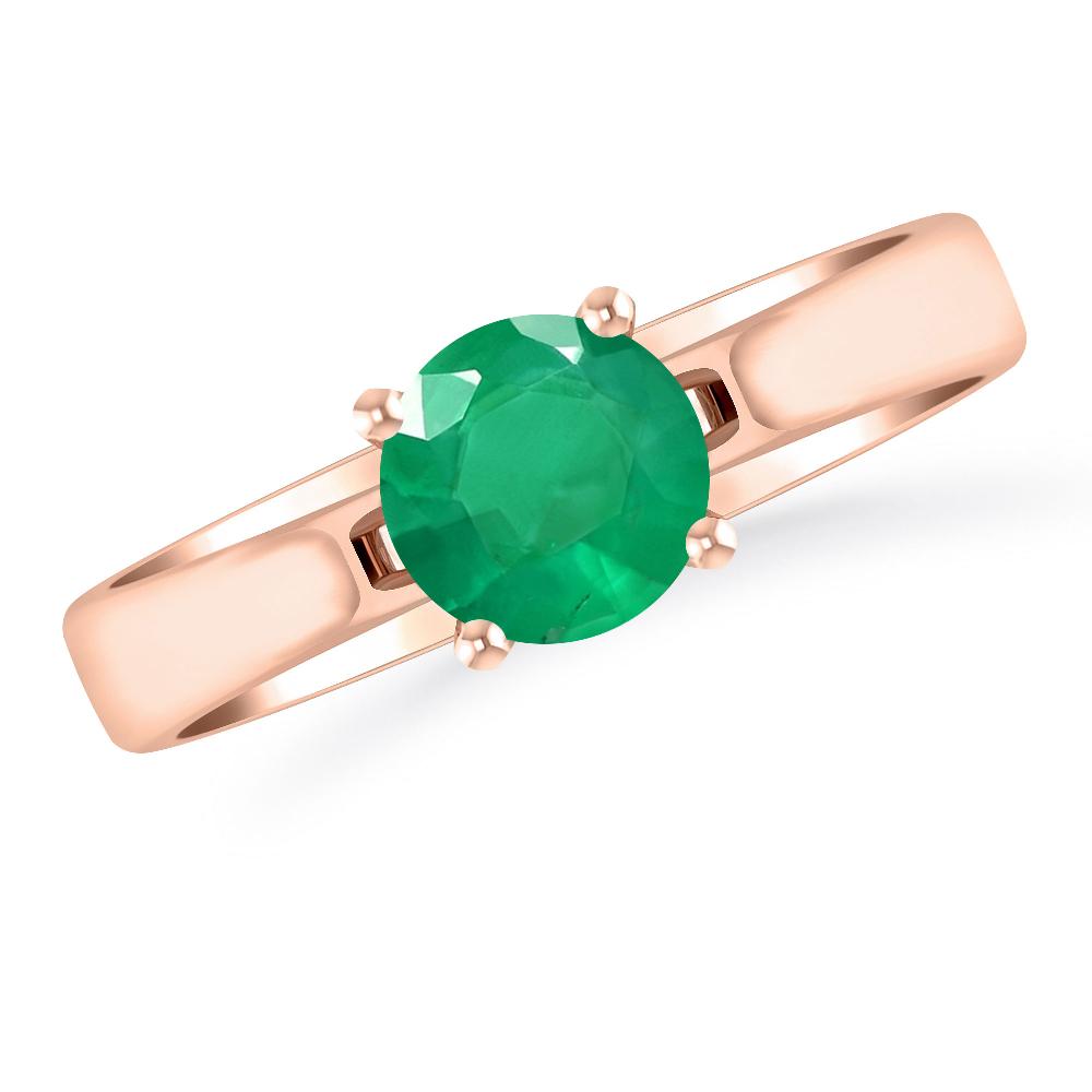 Rose Gold - Emerald