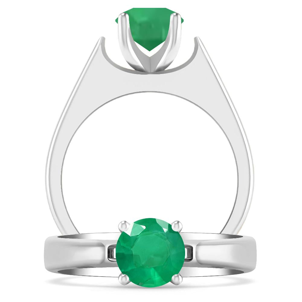 White Gold - Emerald