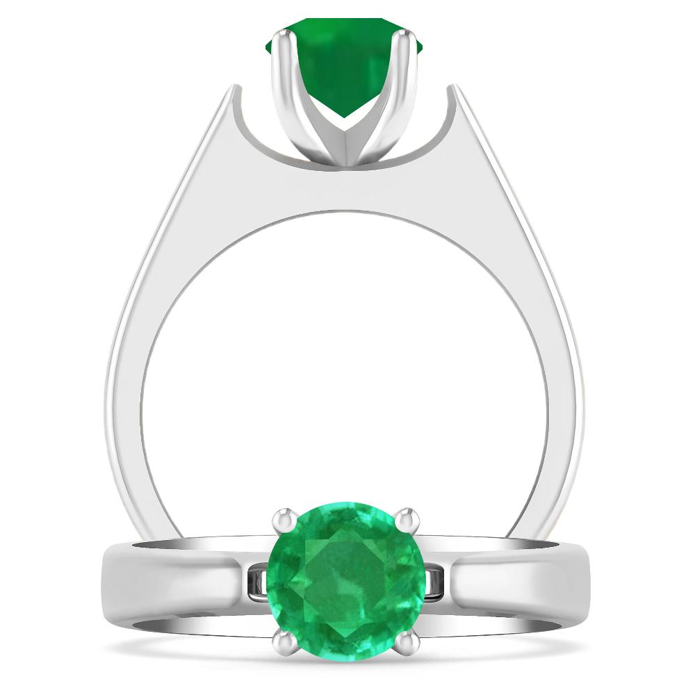 White Gold - Emerald