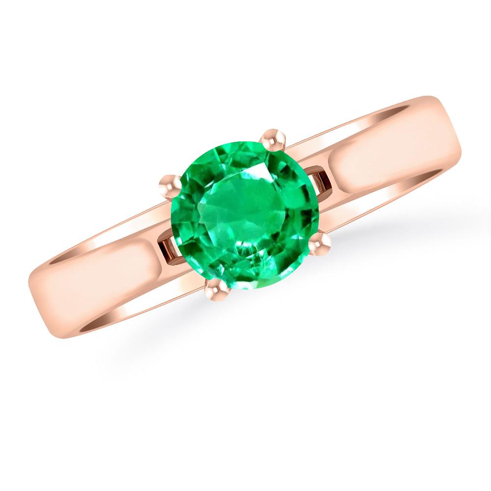 Rose Gold - Emerald