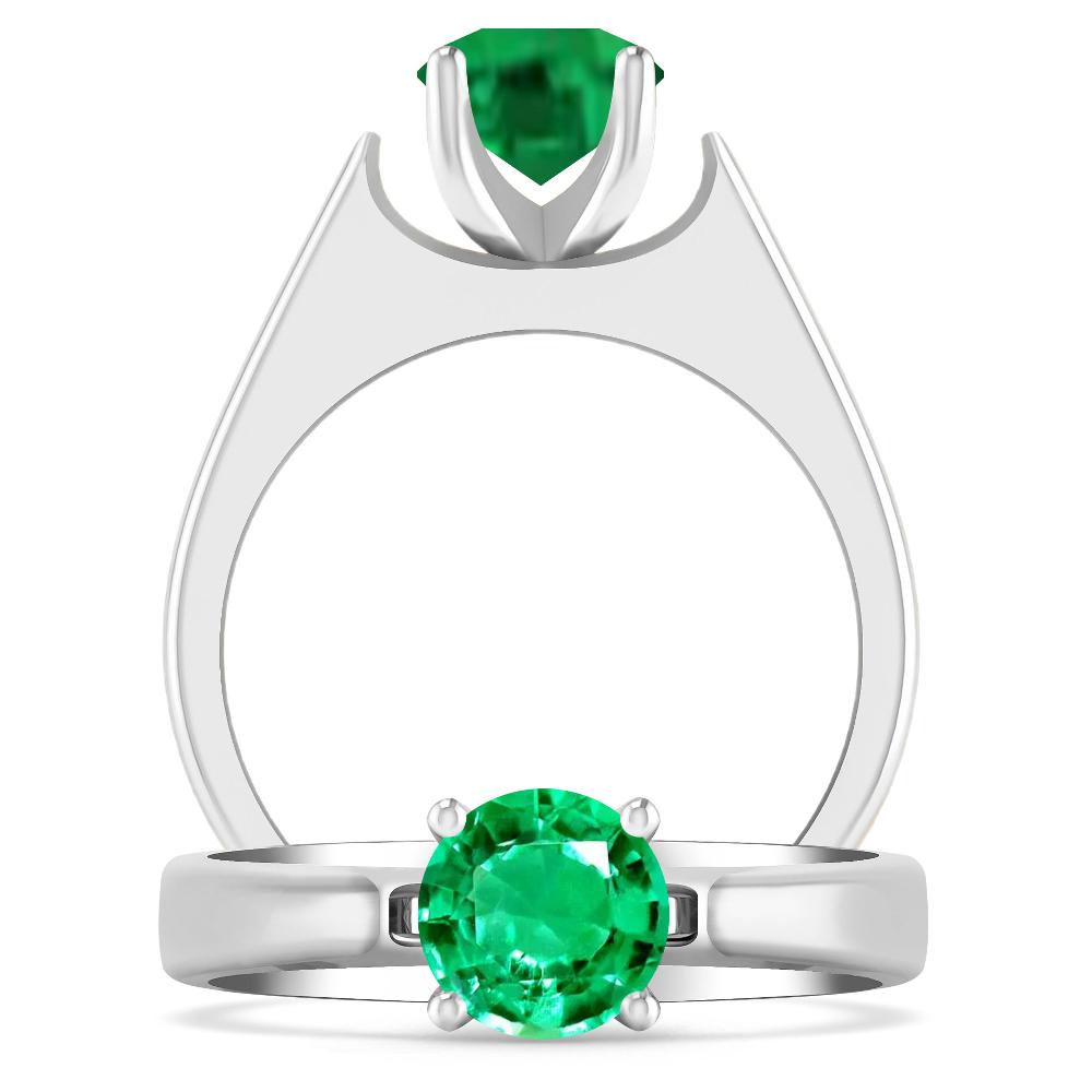 White Gold - Emerald