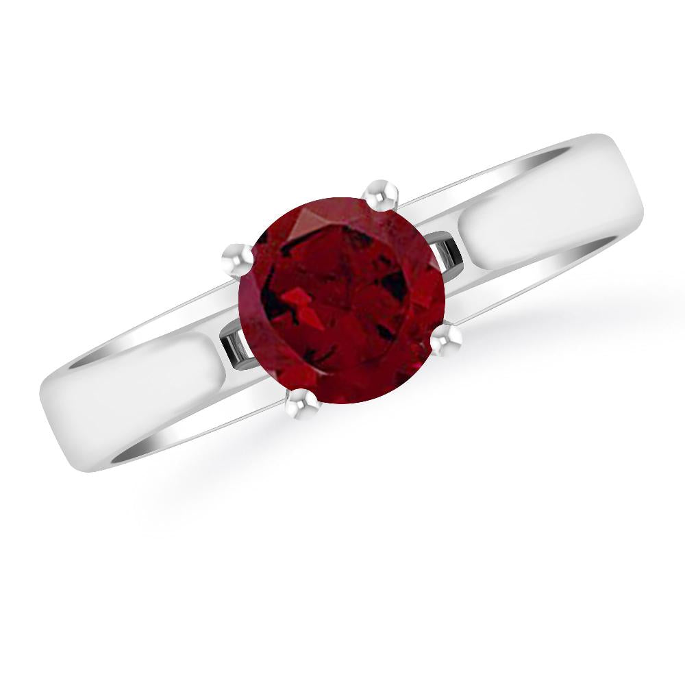 White Gold - Garnet