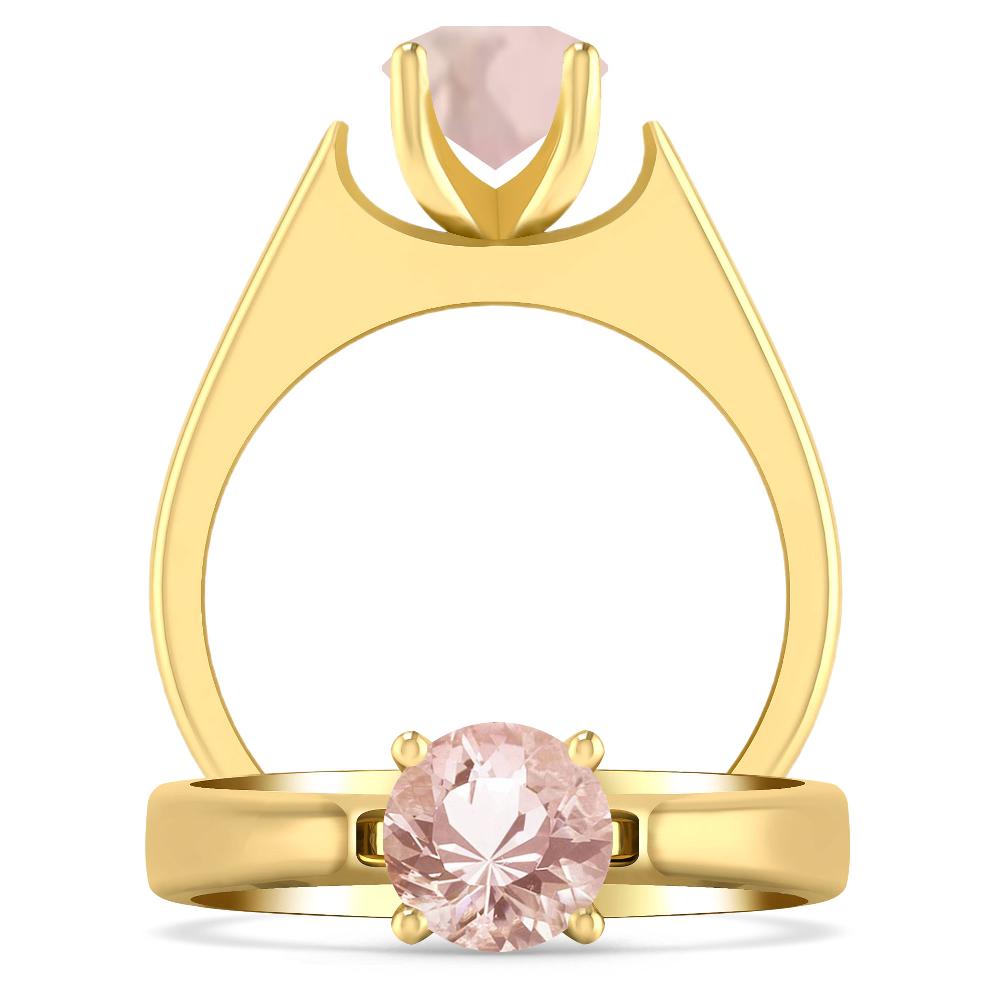 Yellow Gold - Morganite