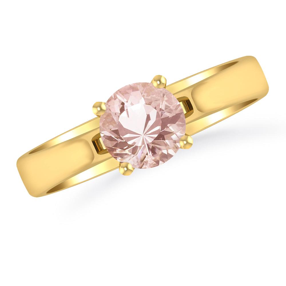 Yellow Gold - Morganite