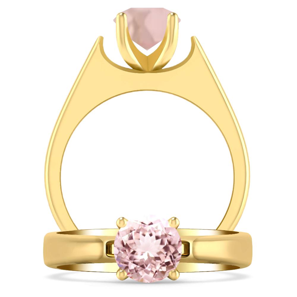 Yellow Gold - Morganite