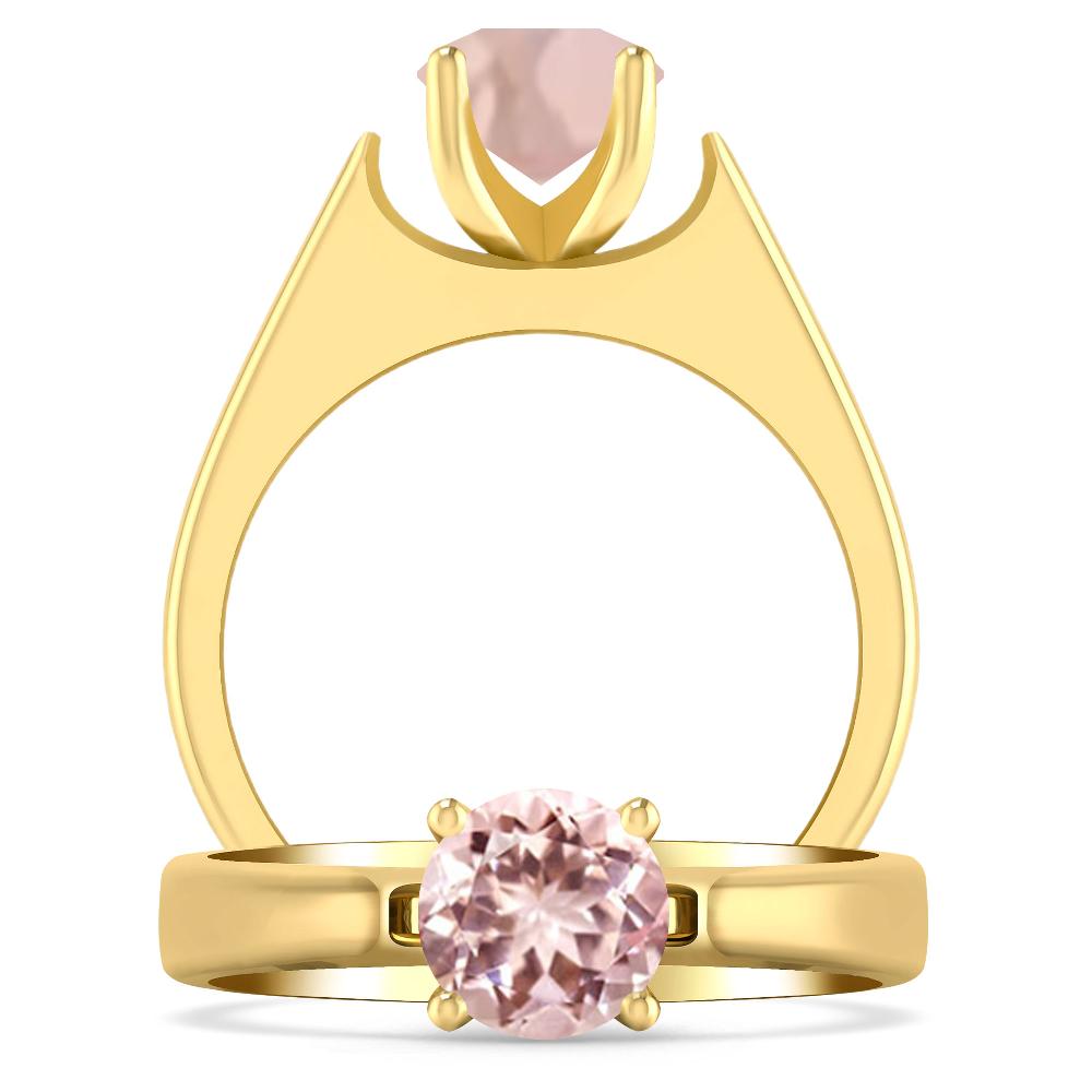 Yellow Gold - Morganite