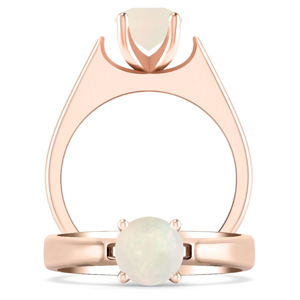 Rose Gold - Opal