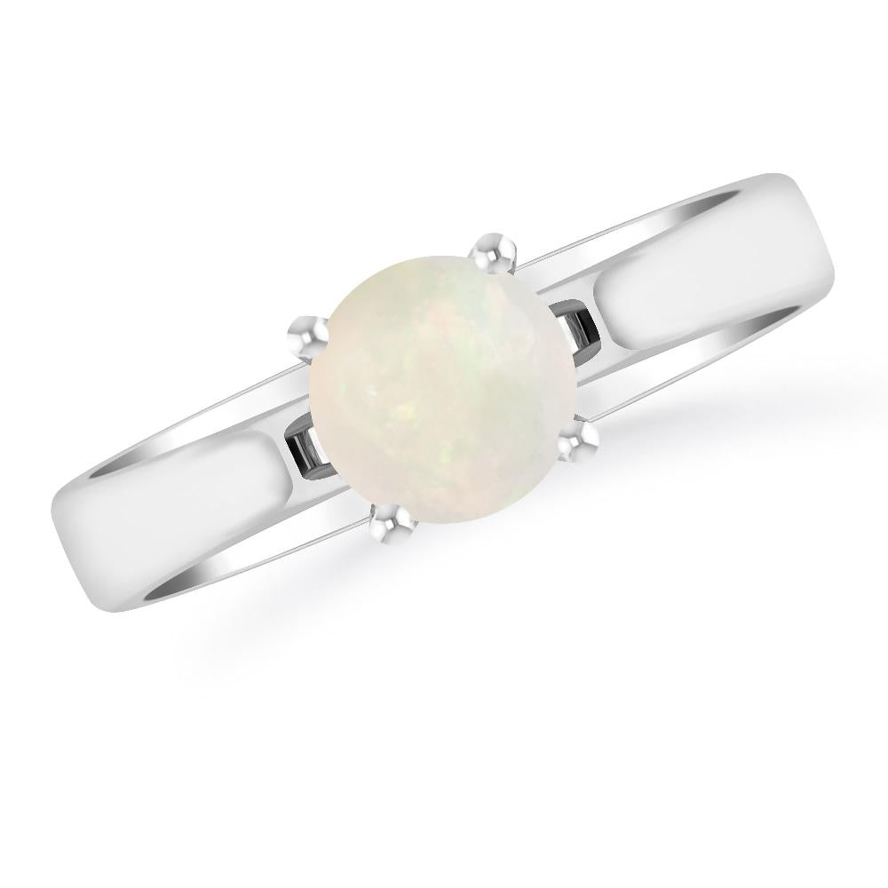 White Gold - Opal