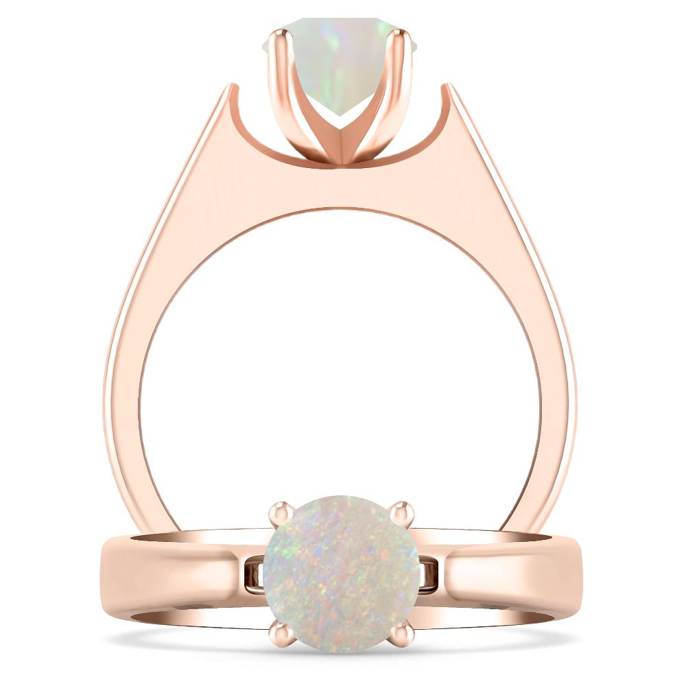 Rose Gold - Opal