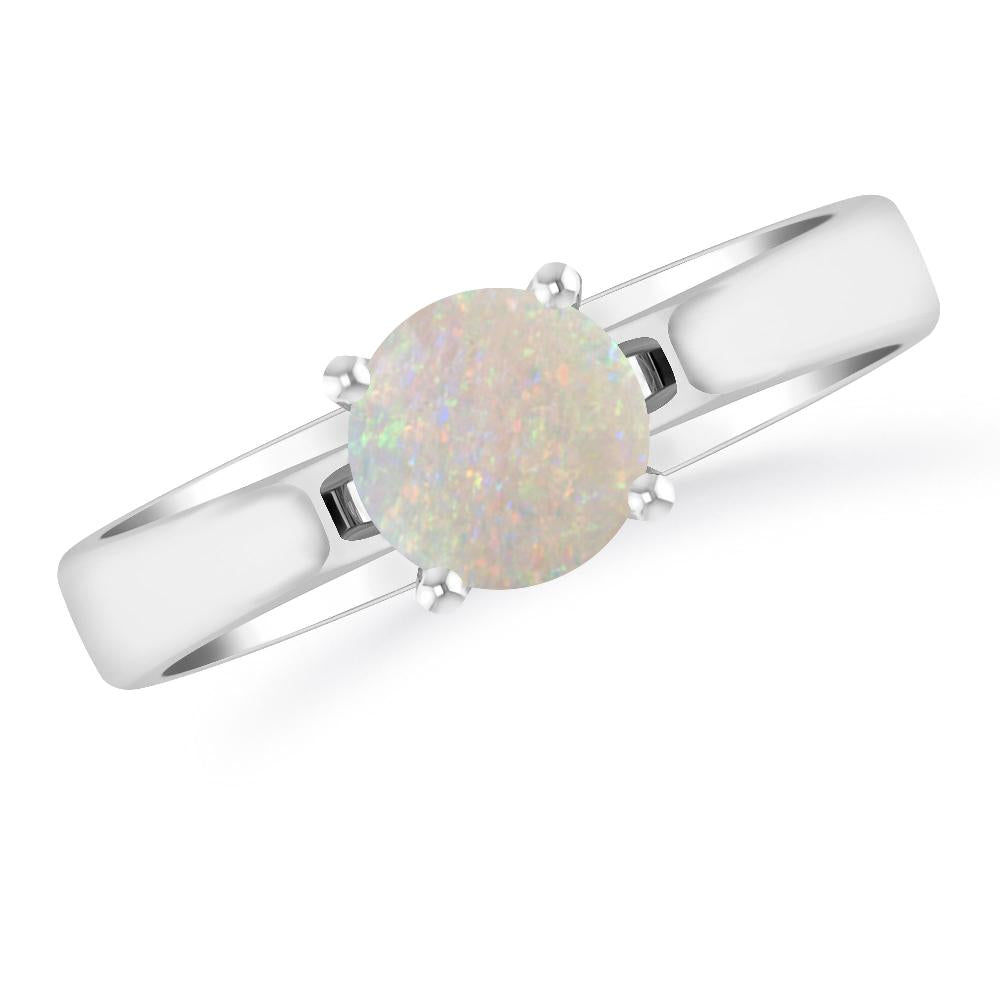 White Gold - Opal