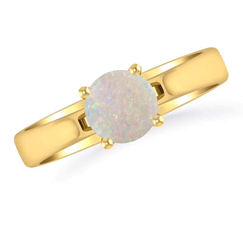 Yellow Gold - Opal