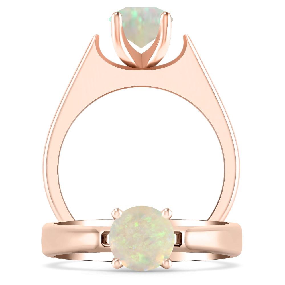 Rose Gold - Opal