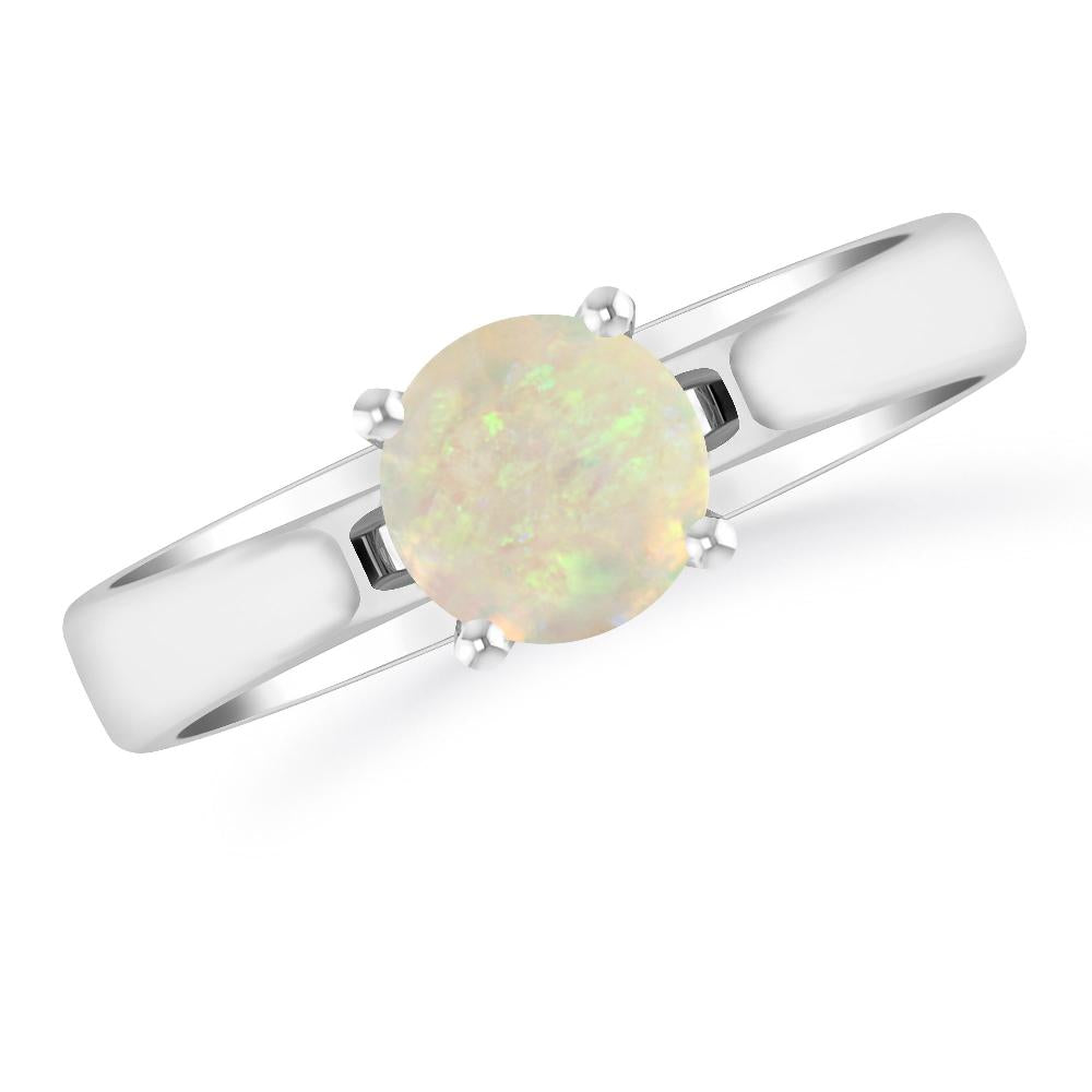 White Gold - Opal