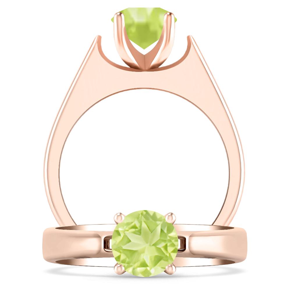 Rose Gold - Peridot