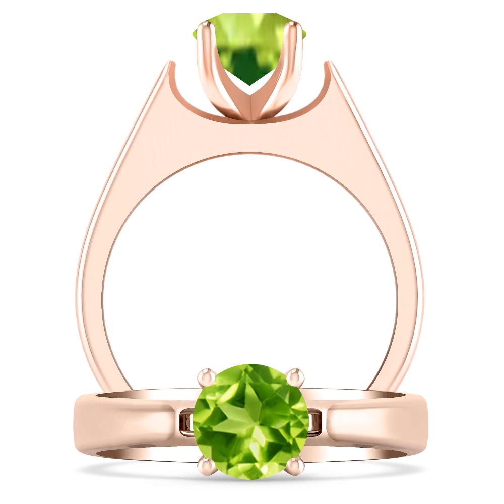 Rose Gold - Peridot