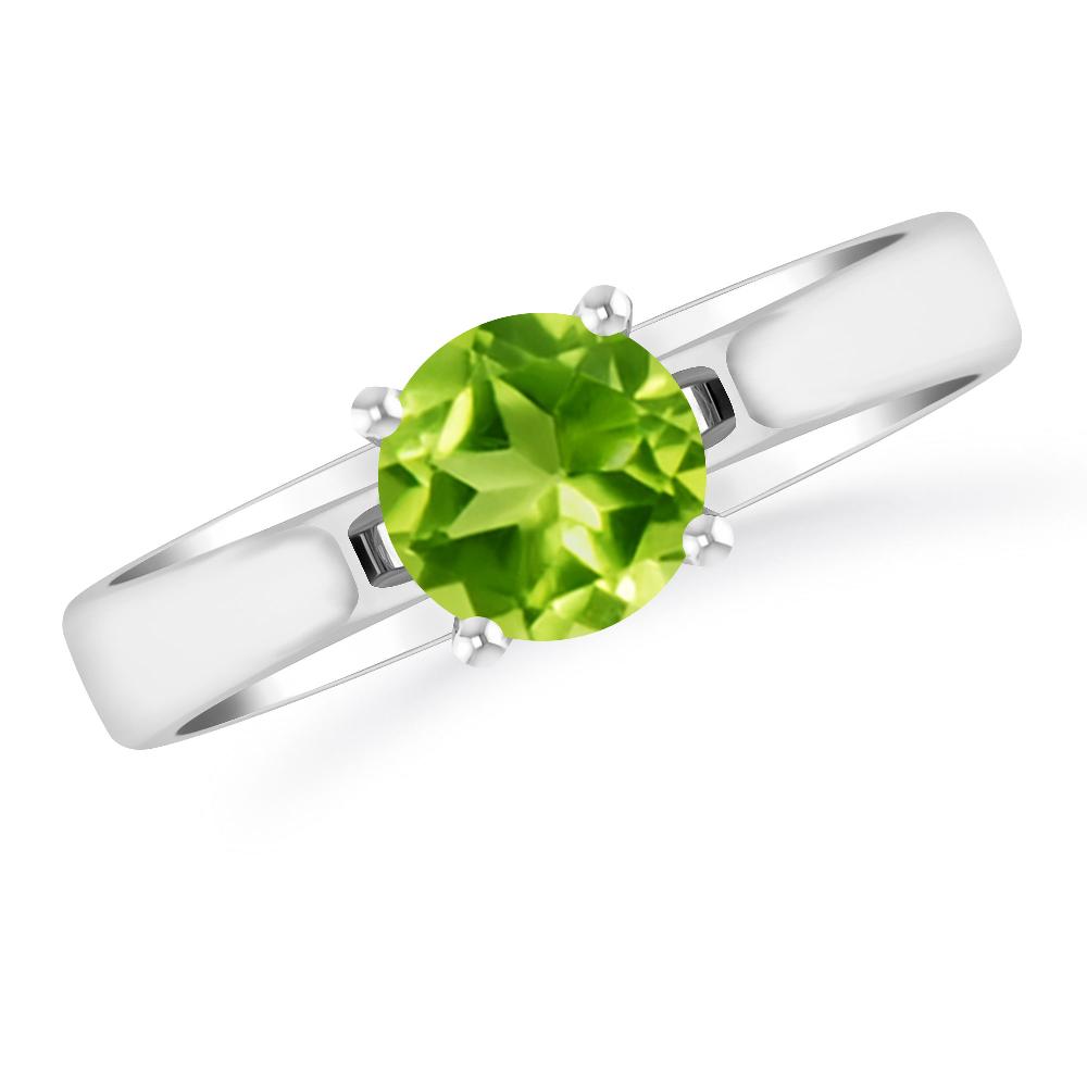 White Gold - Peridot