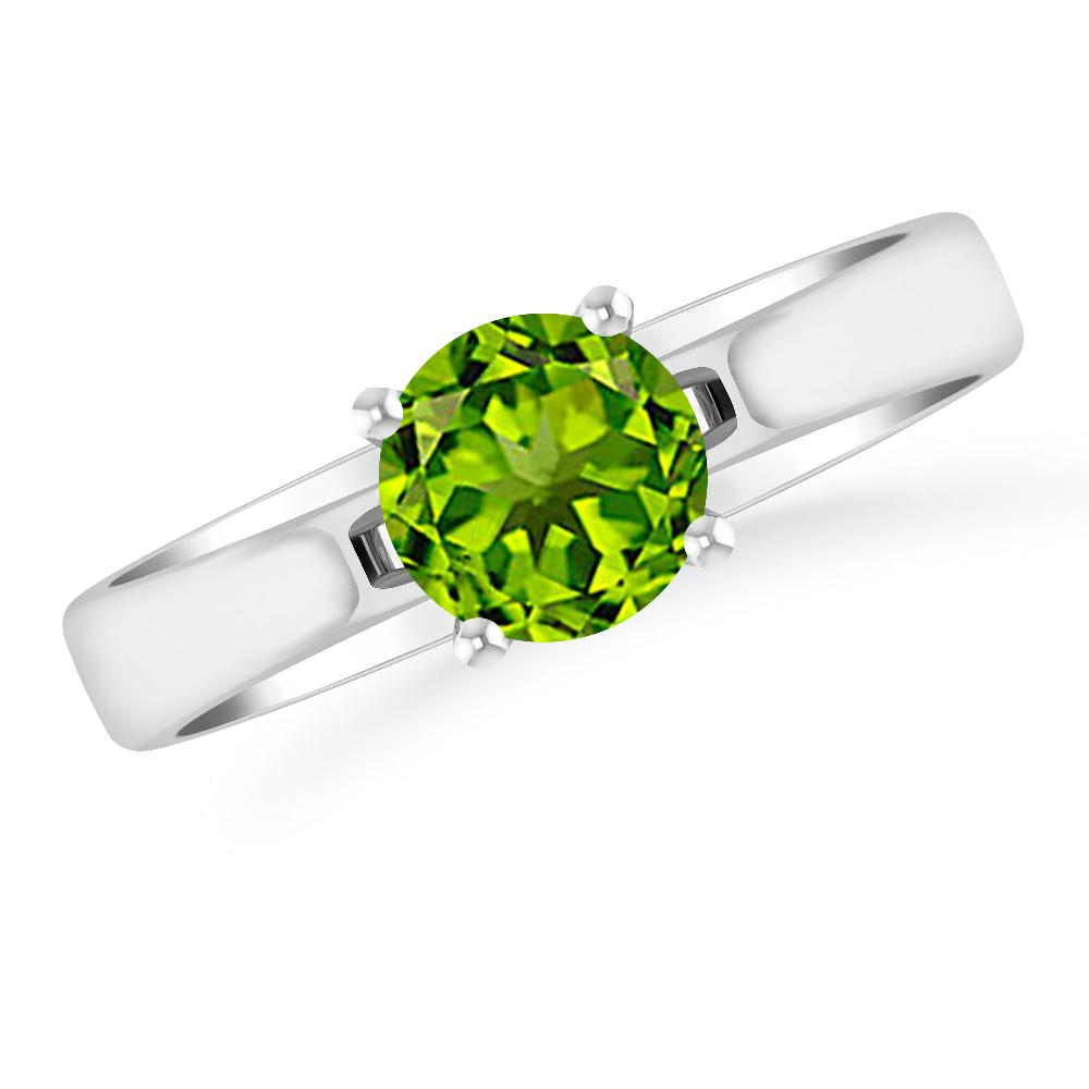 White Gold - Peridot