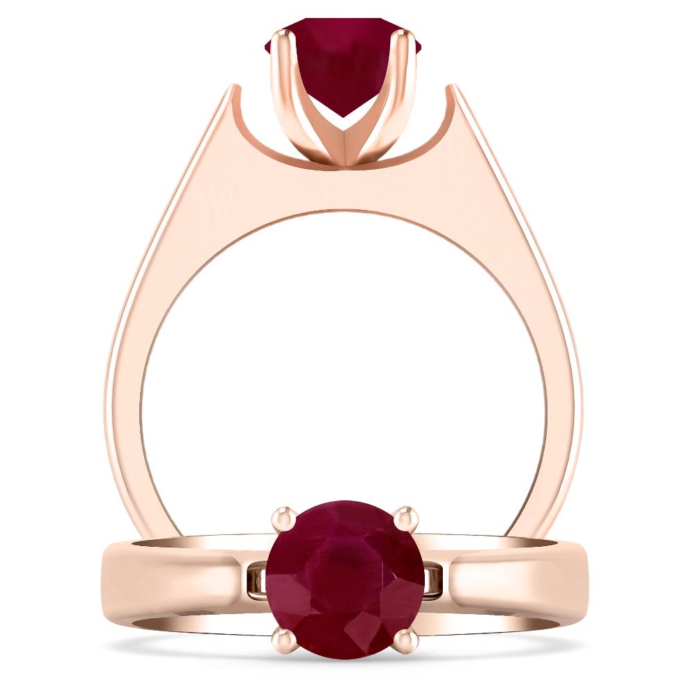 Rose Gold - Ruby