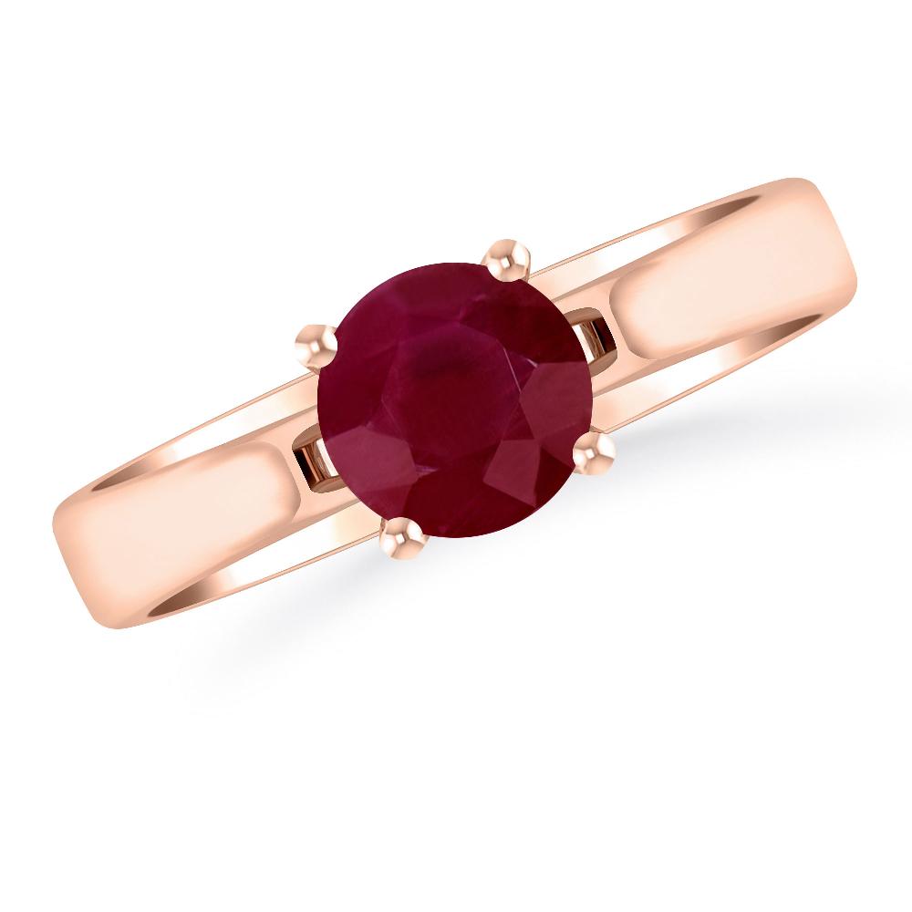 Rose Gold - Ruby