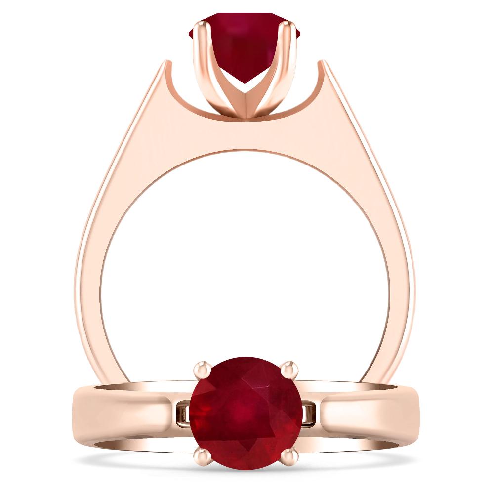 Rose Gold - Ruby