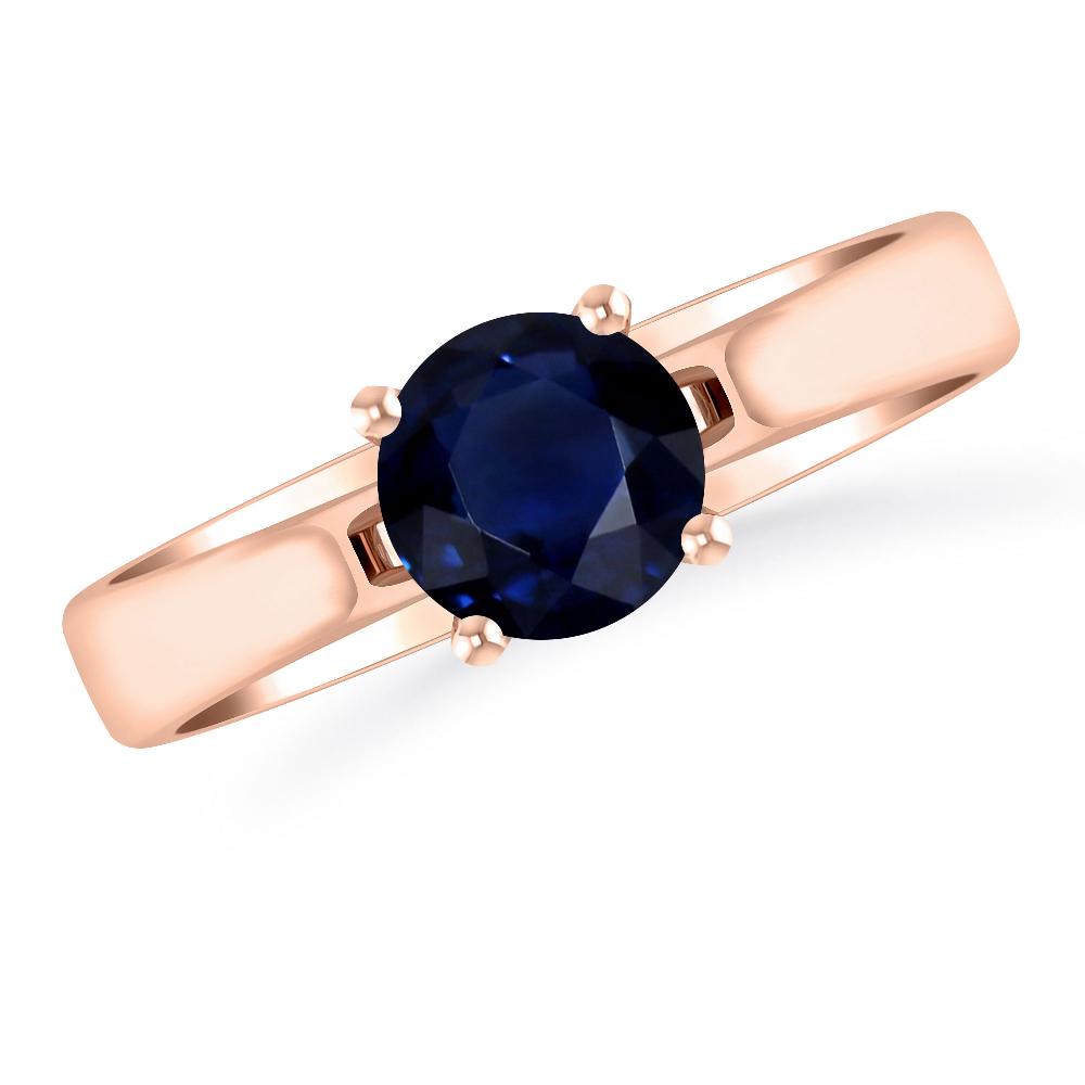 Rose Gold - Sapphire