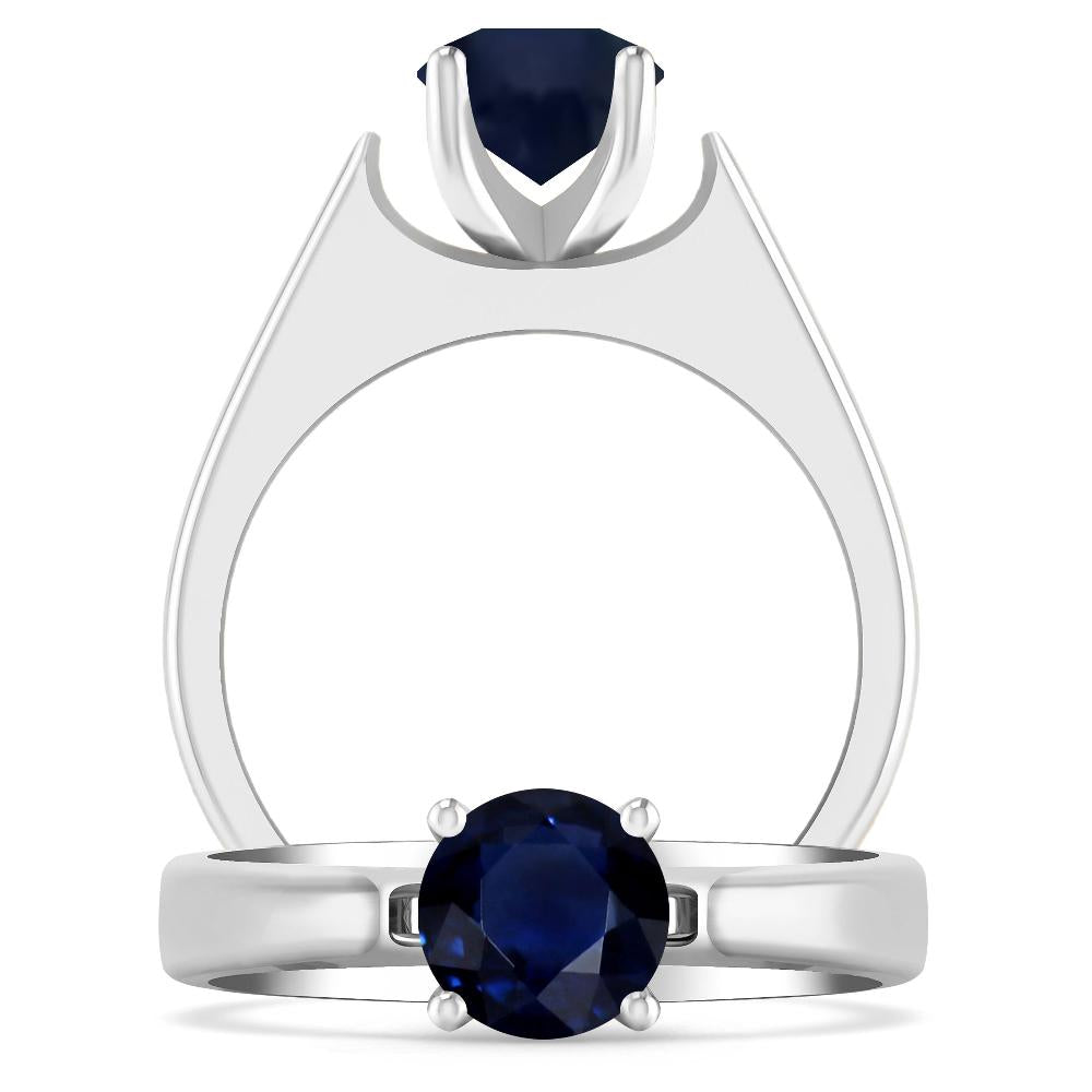 White Gold - Sapphire