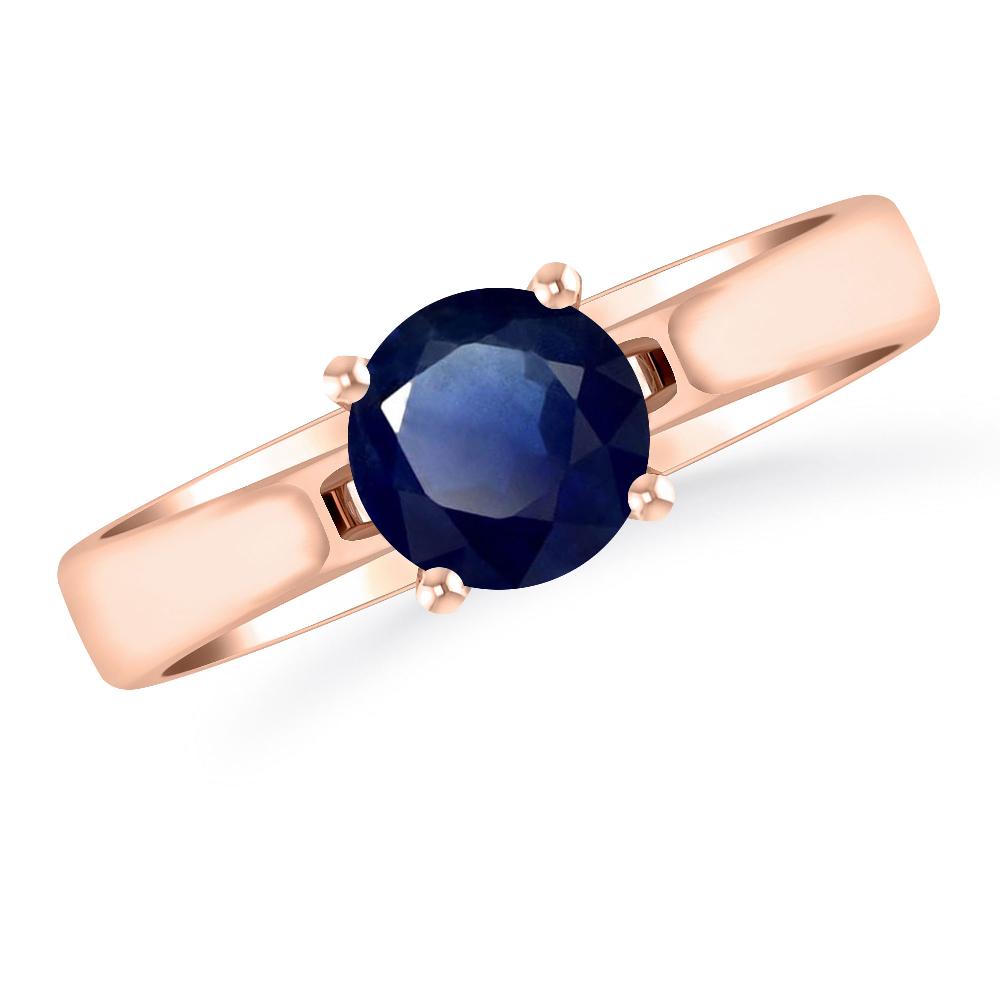 Rose Gold - Sapphire