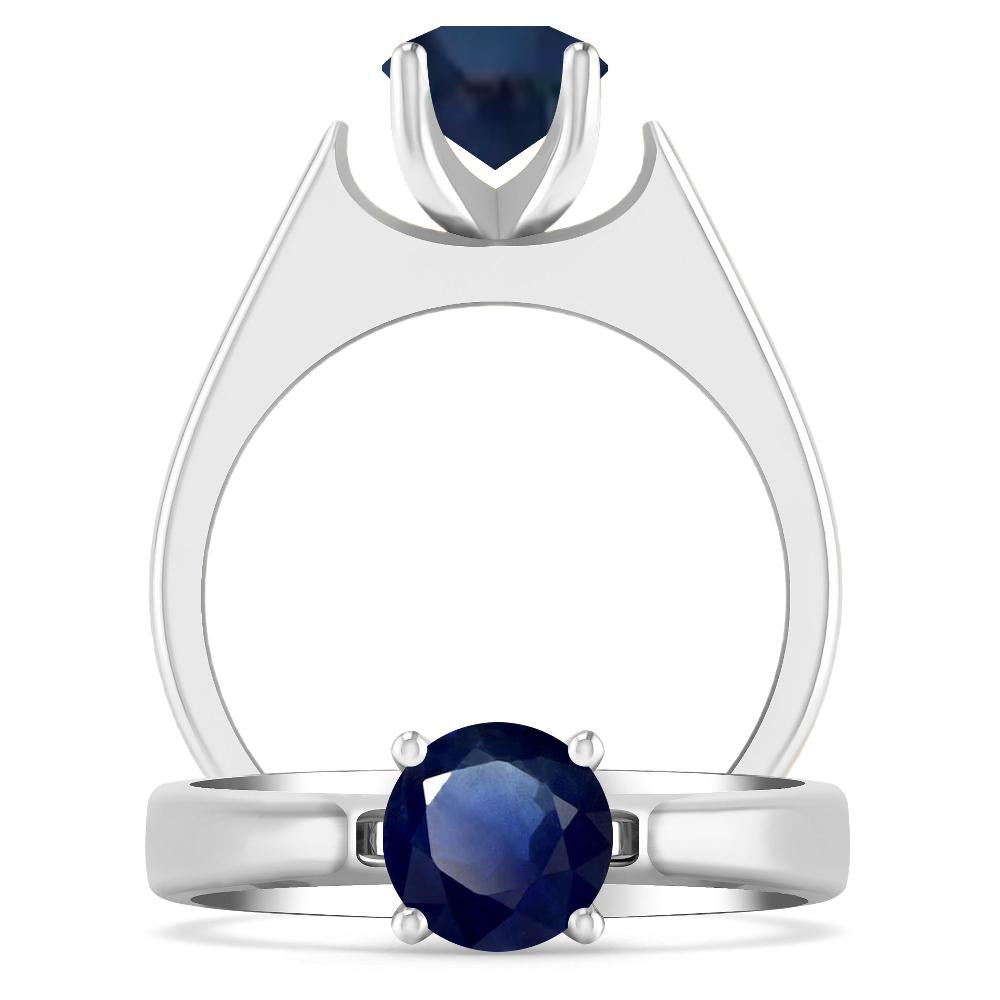 White Gold - Sapphire