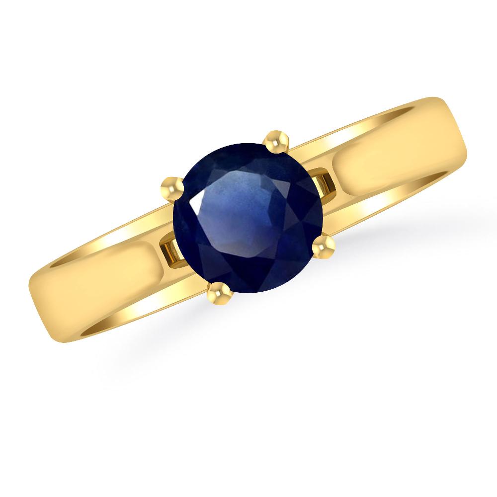 Yellow Gold - Sapphire