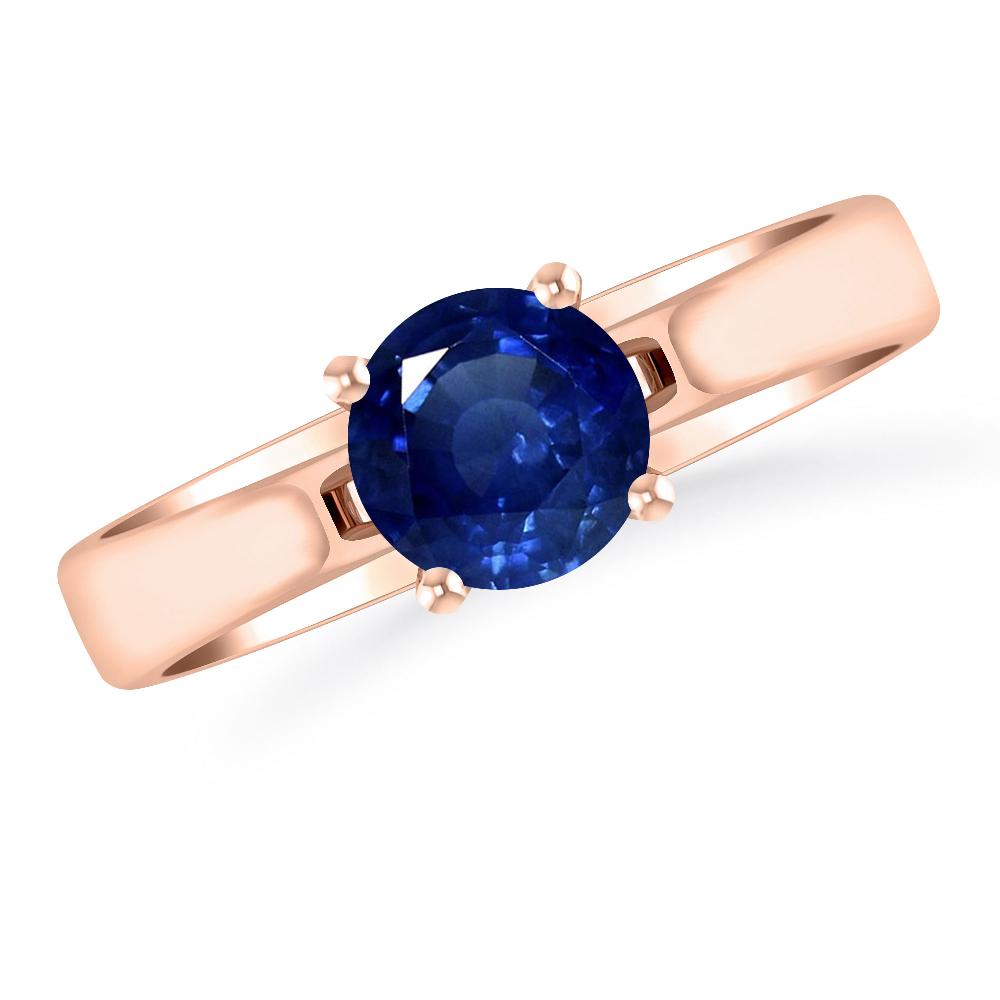 Rose Gold - Sapphire