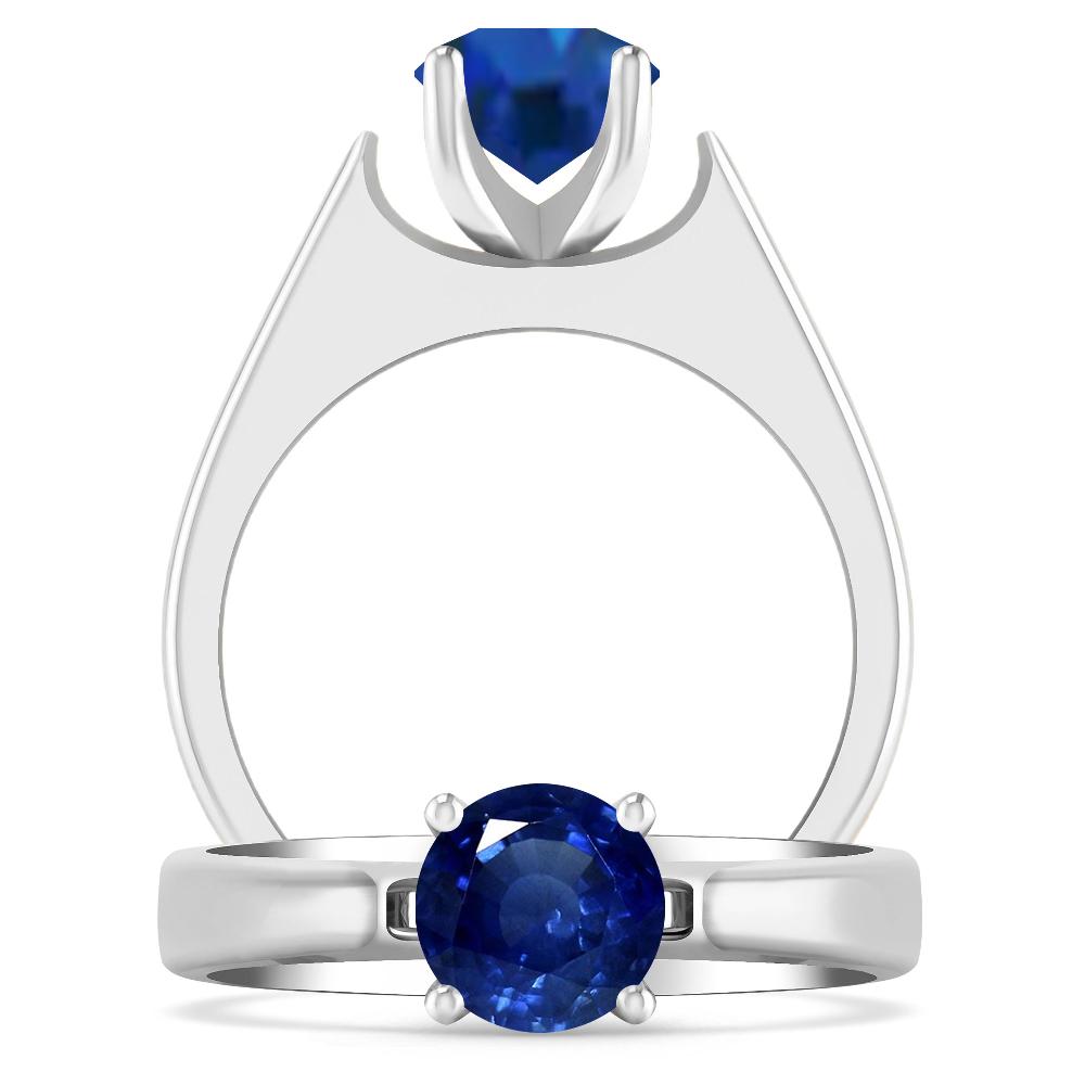 White Gold - Sapphire