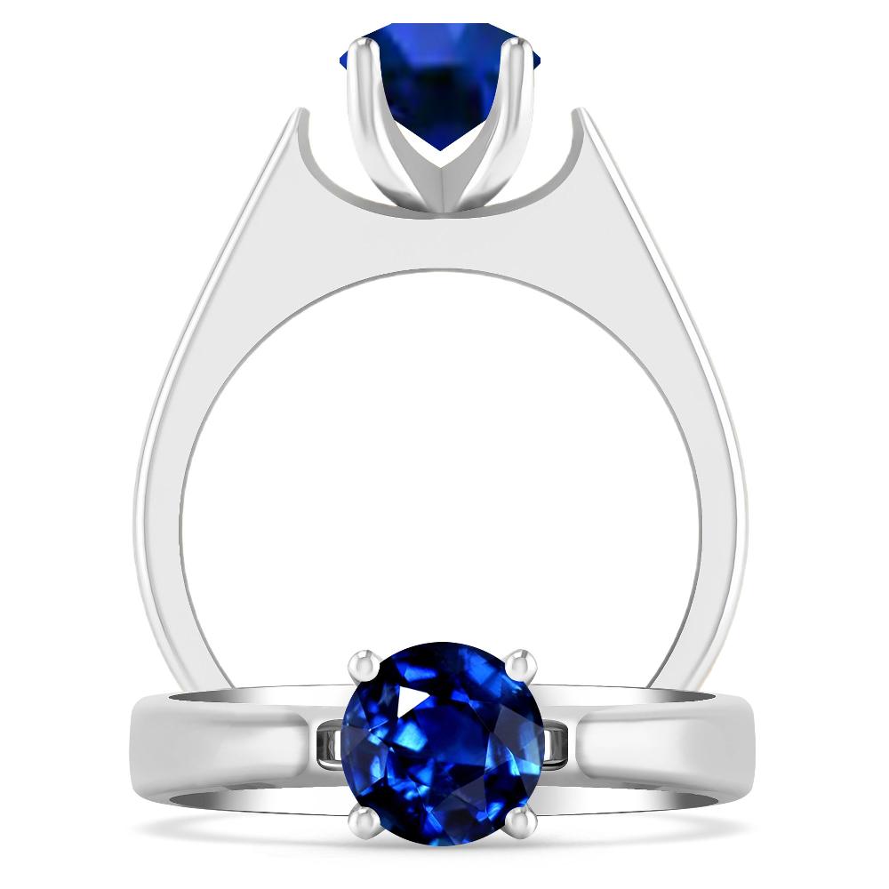 White Gold - Sapphire