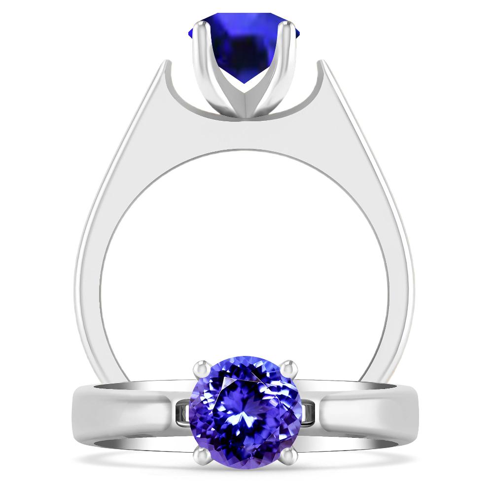 White Gold - Tanzanite