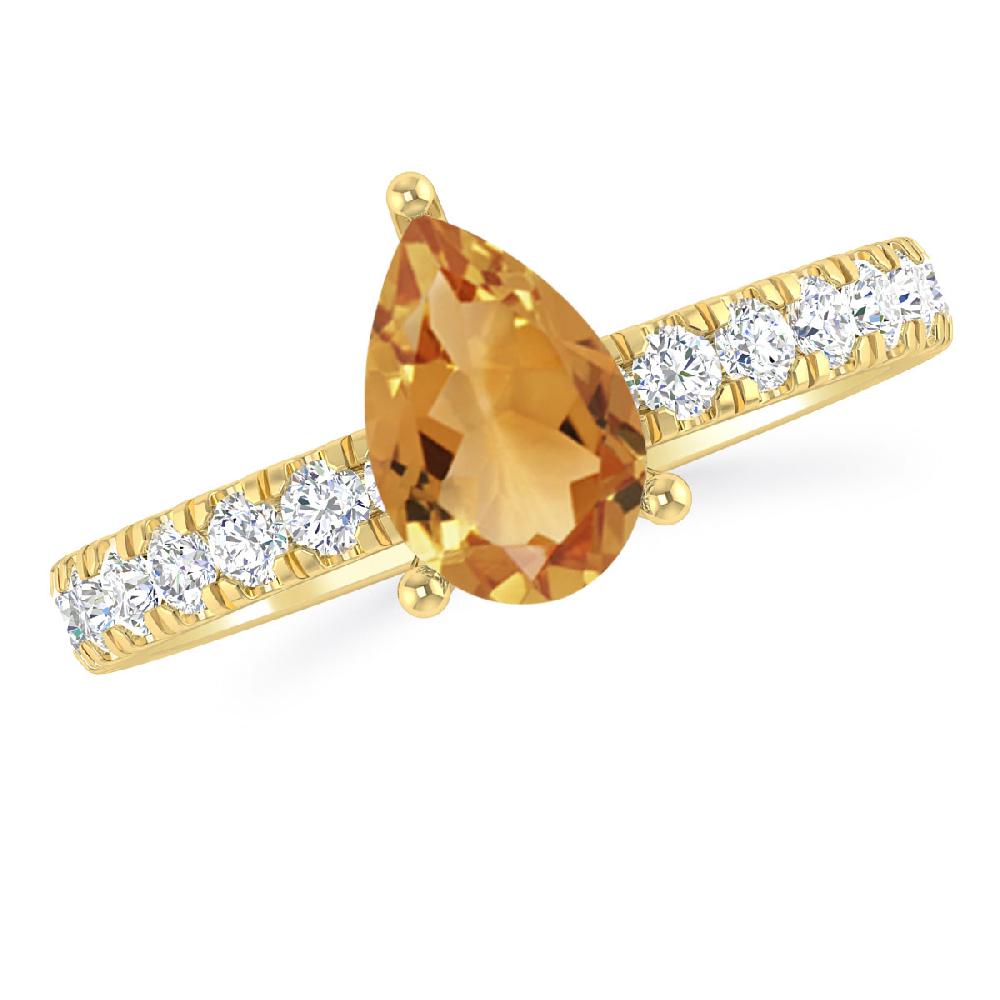 Yellow Gold - Citrine