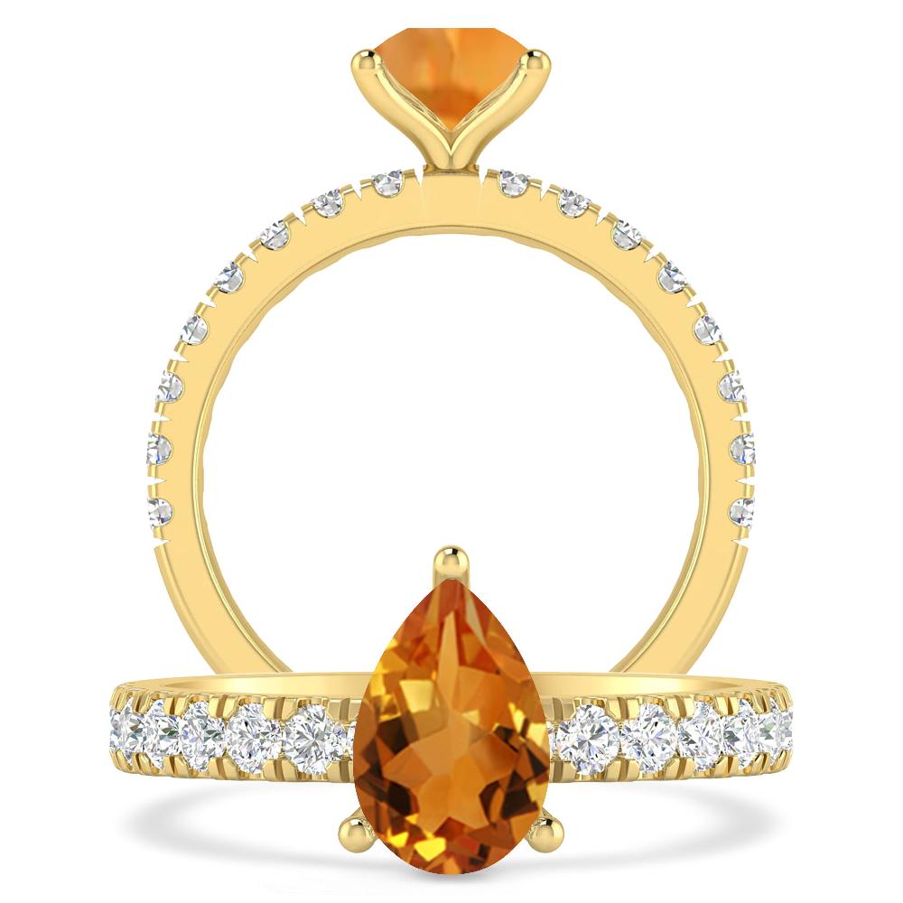 Yellow Gold - Citrine