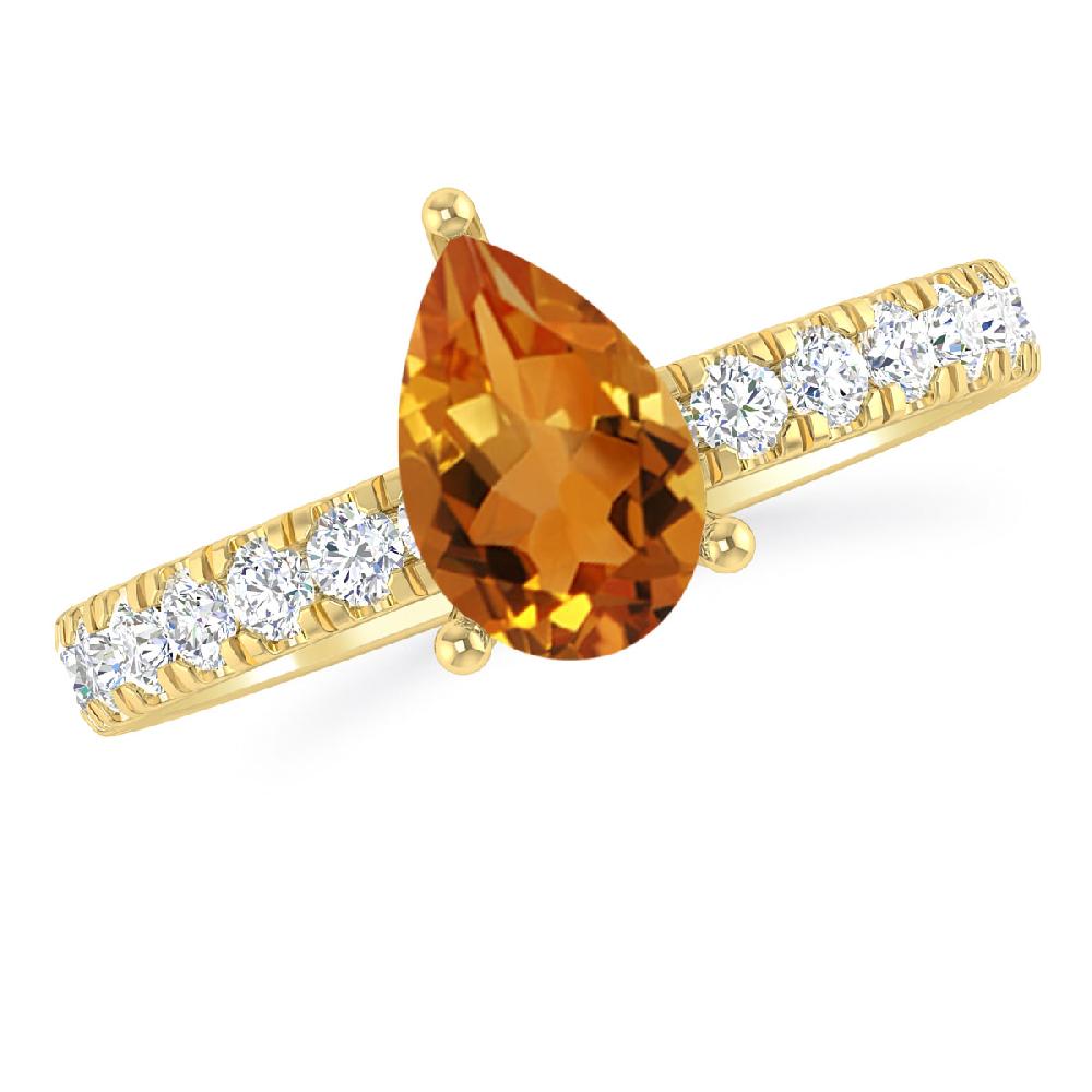 Yellow Gold - Citrine