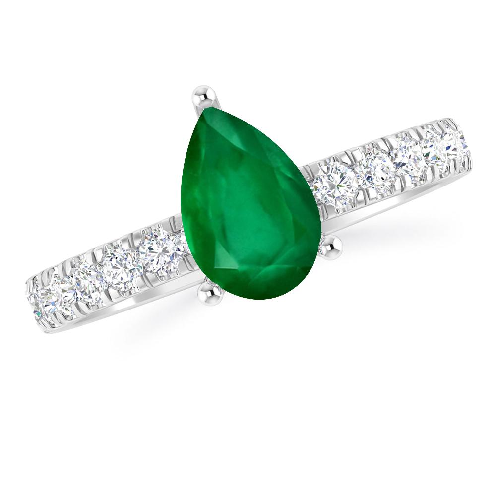 White Gold - Emerald