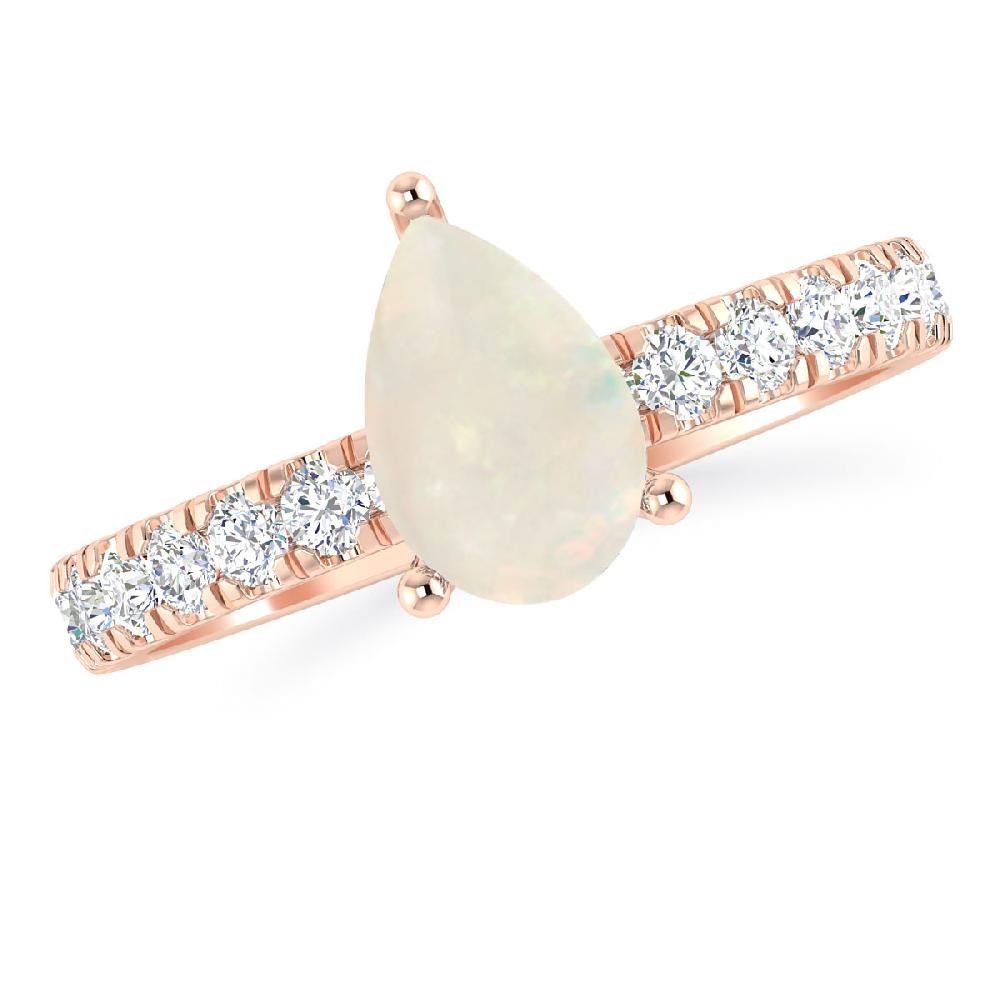 Rose Gold - Opal