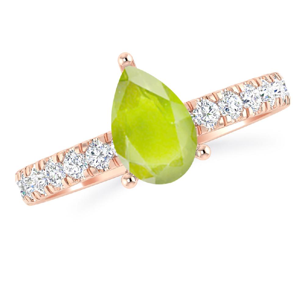 Rose Gold - Peridot