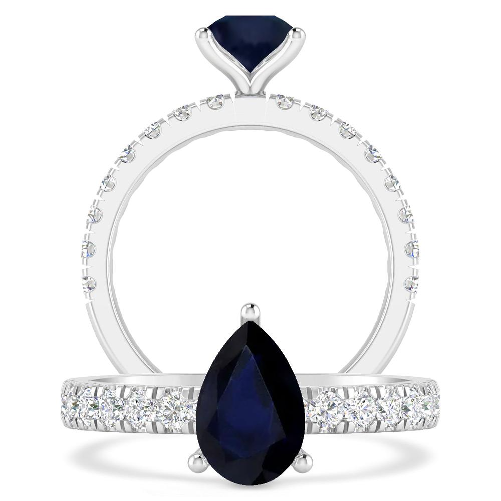 White Gold - Sapphire