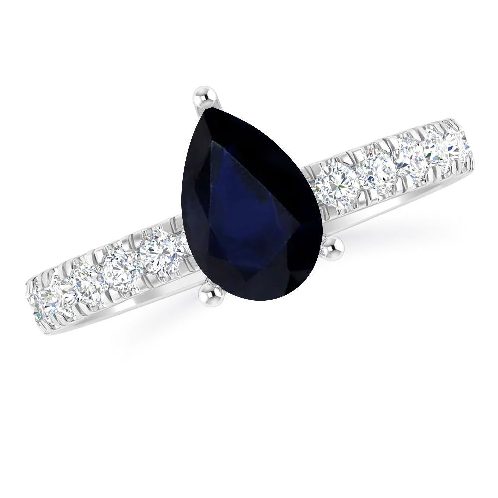 White Gold - Sapphire