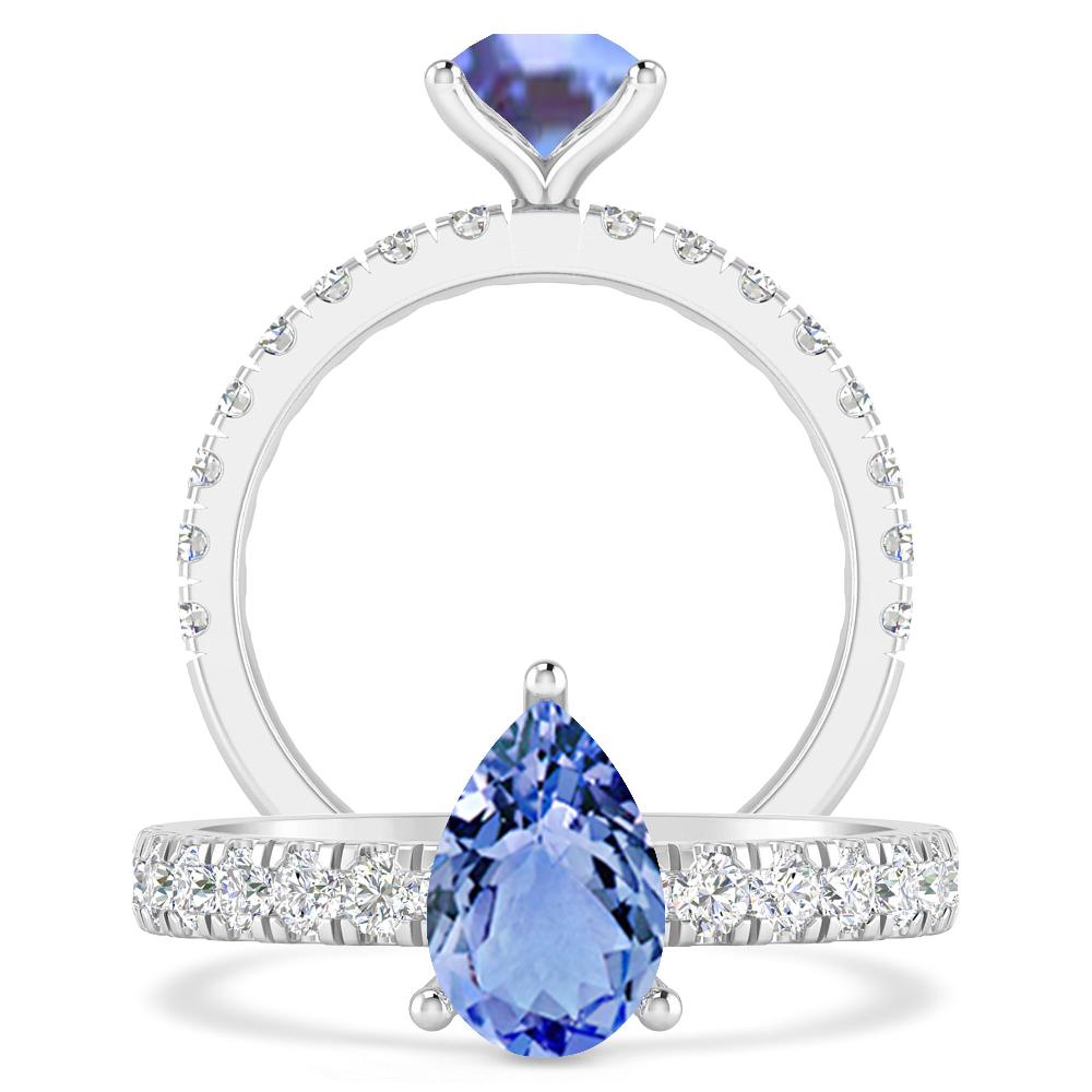 White Gold - Tanzanite