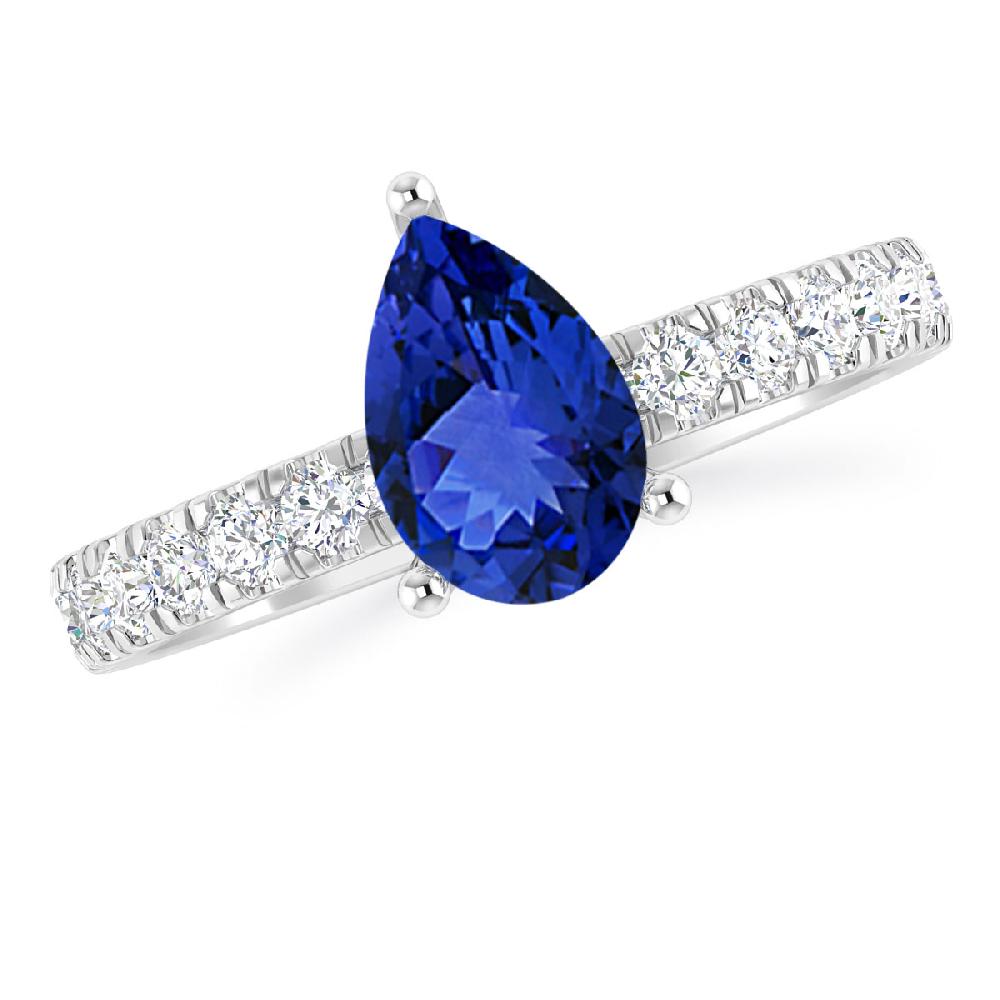 White Gold - Tanzanite