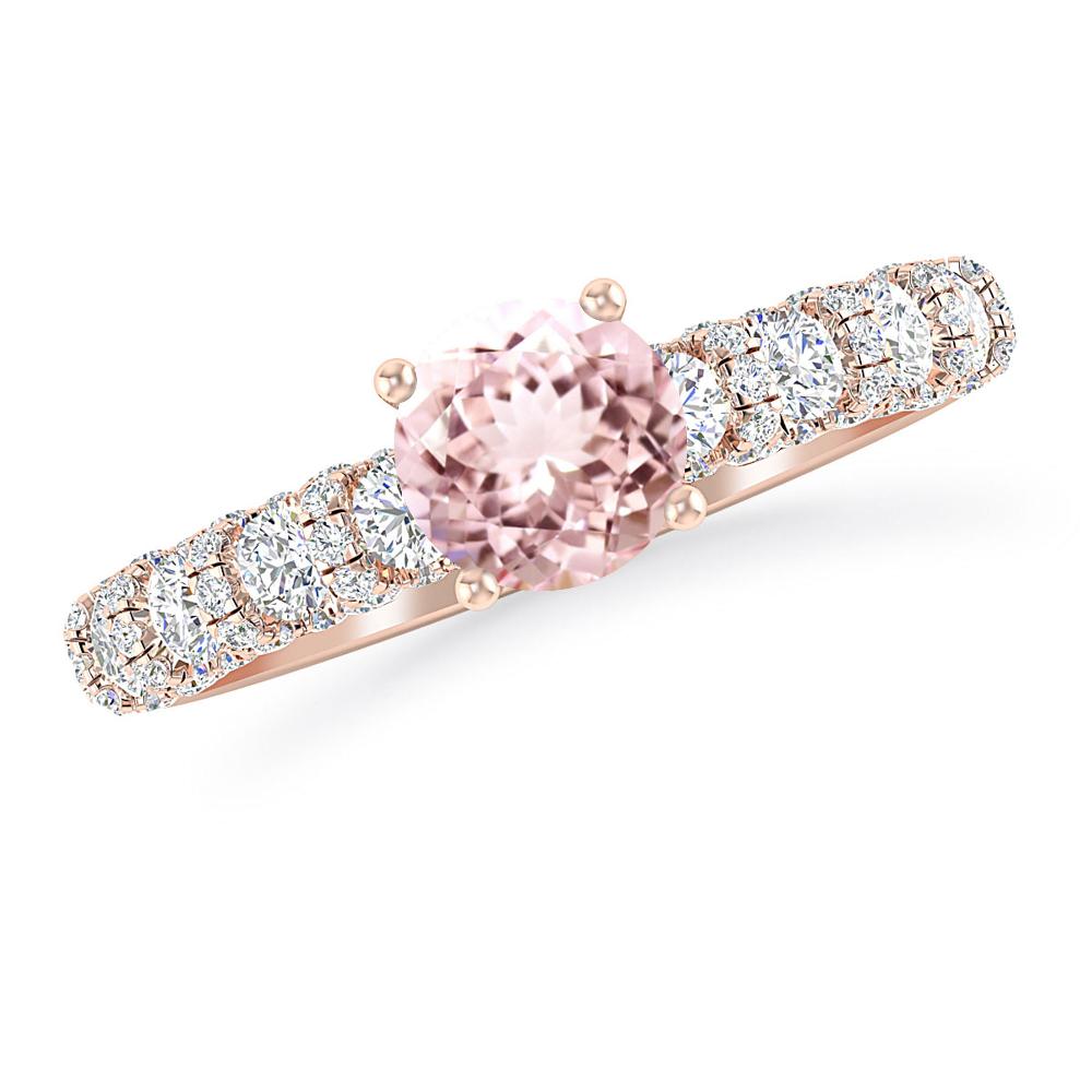 Rose Gold - Morganite