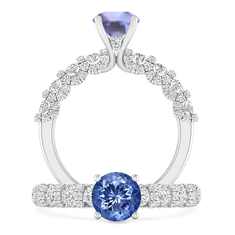 White Gold - Tanzanite