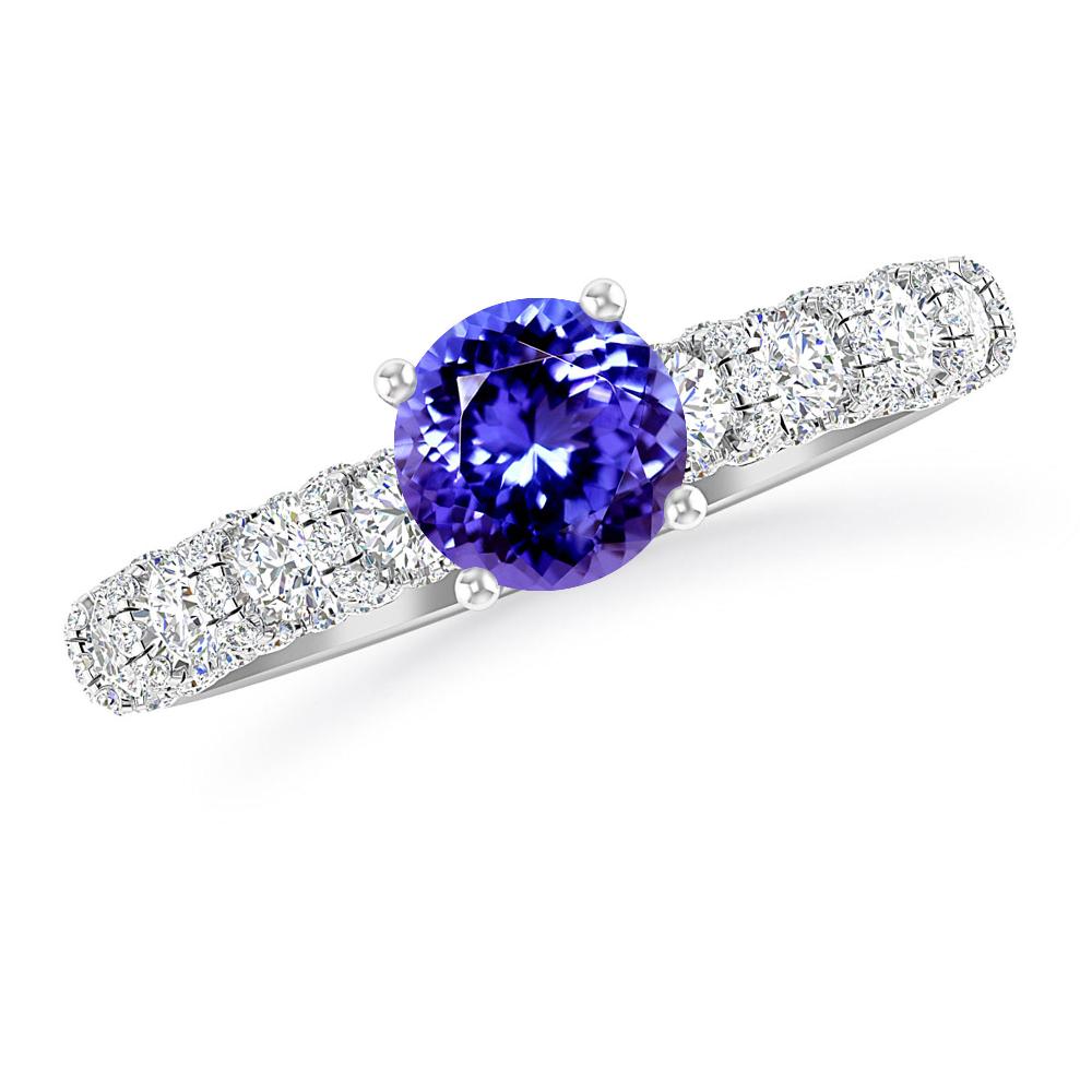 White Gold - Tanzanite