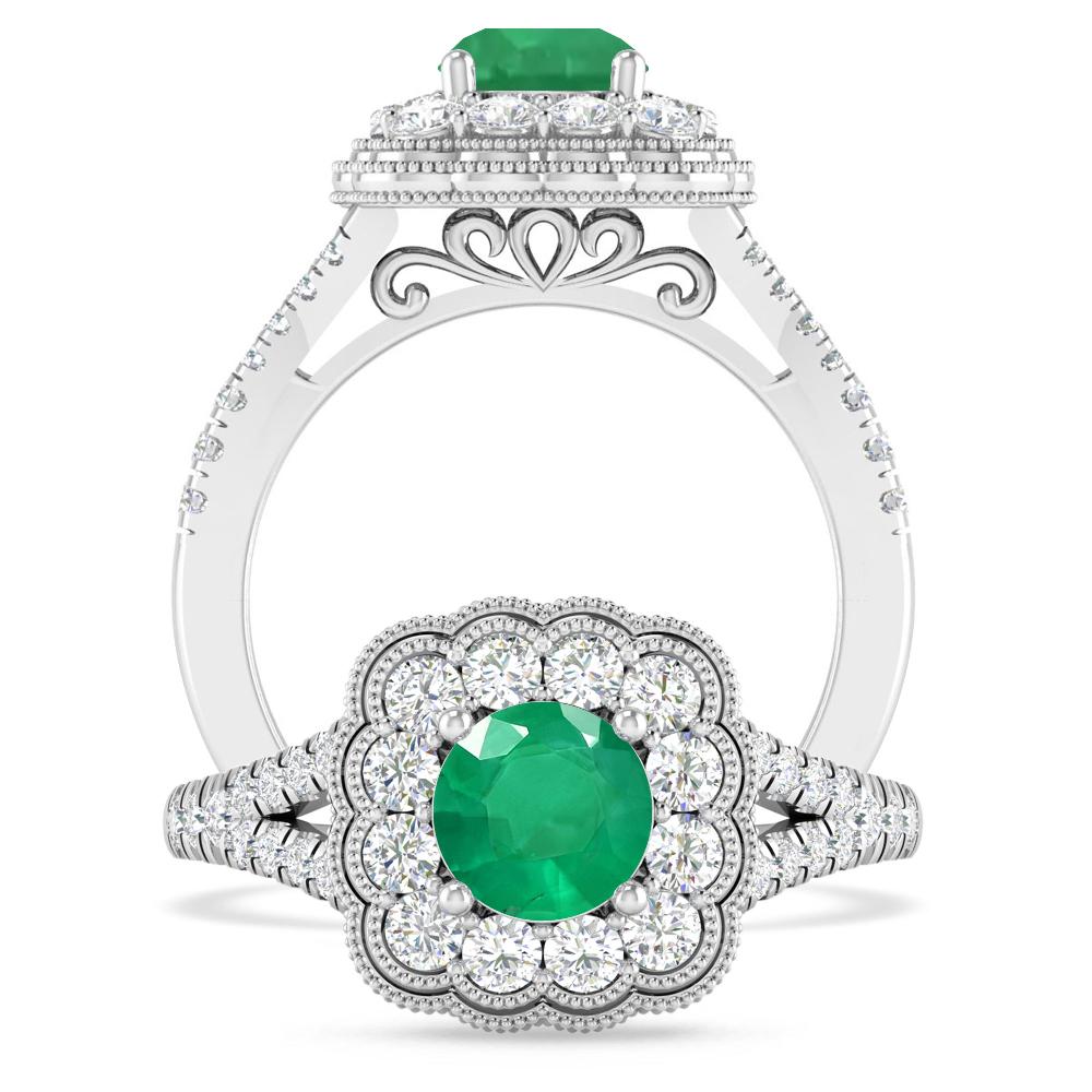 White Gold - Emerald