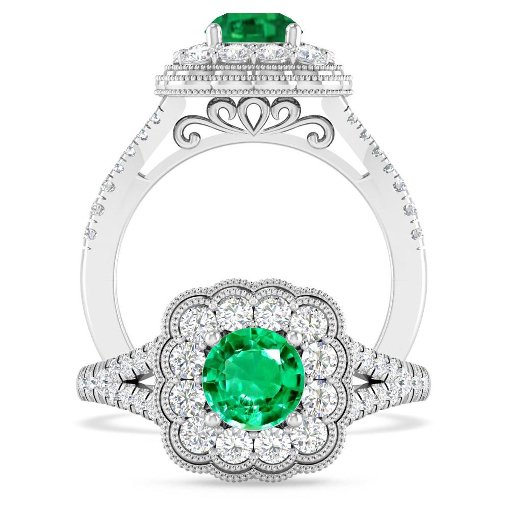 White Gold - Emerald