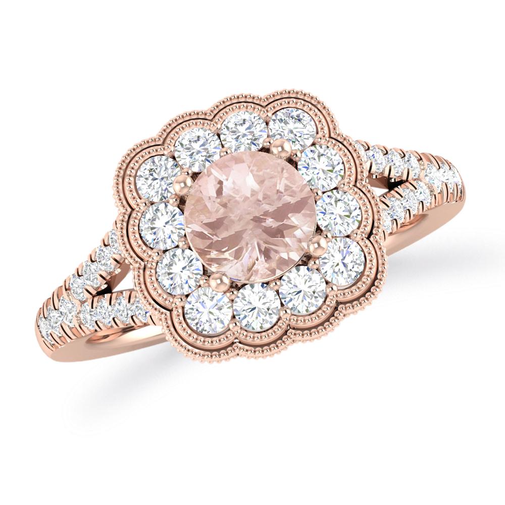 Rose Gold - Morganite