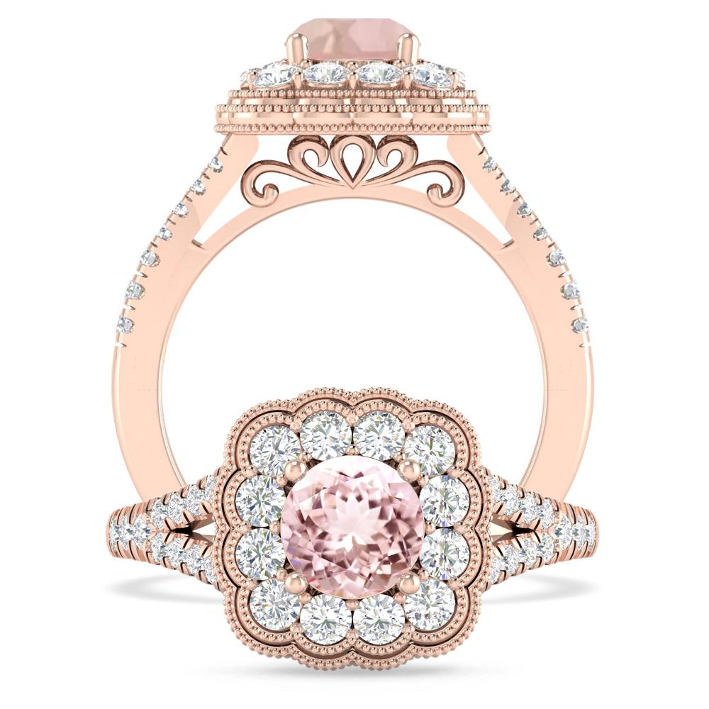 Rose Gold - Morganite